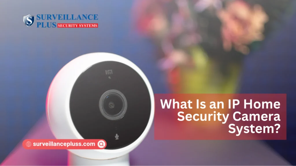 Overview of an IP home security camera system in Durham showing connected smart surveillance devices