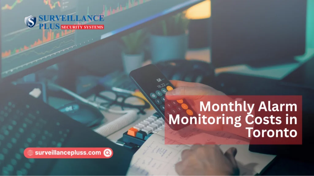 Monthly alarm monitoring cost in Toronto for residential home security systems