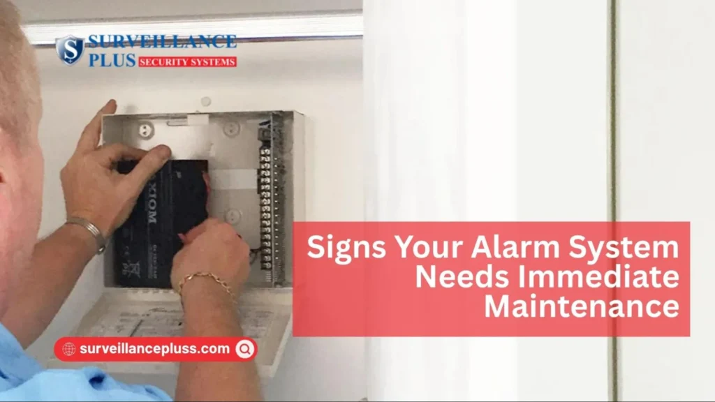 Warning signs that a home alarm system needs maintenance with practical home security maintenance tips