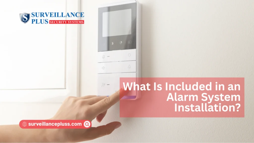 Components included in a home security system installation in Toronto that affect the overall installation cost