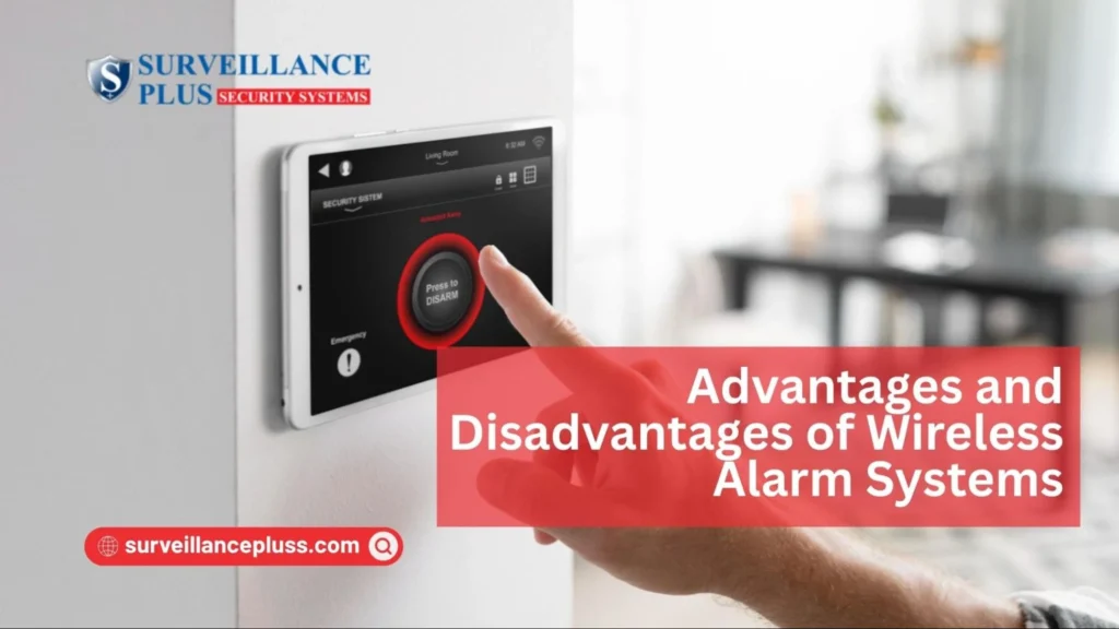 Comparison showing the advantages and disadvantages of wired vs wireless home security systems for residential security
