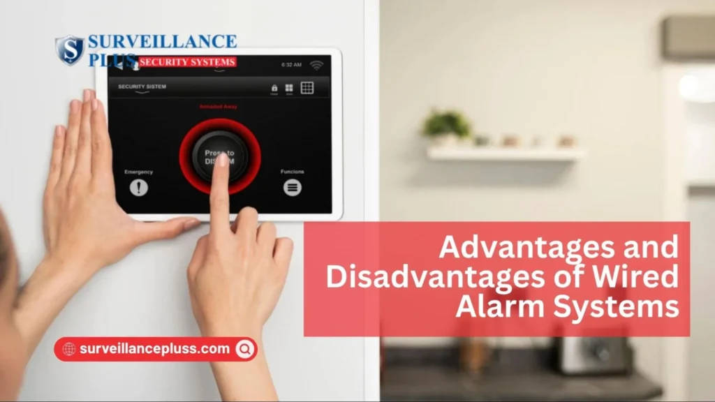 Comparison showing wireless vs wired security system pros and cons for home alarm systems

