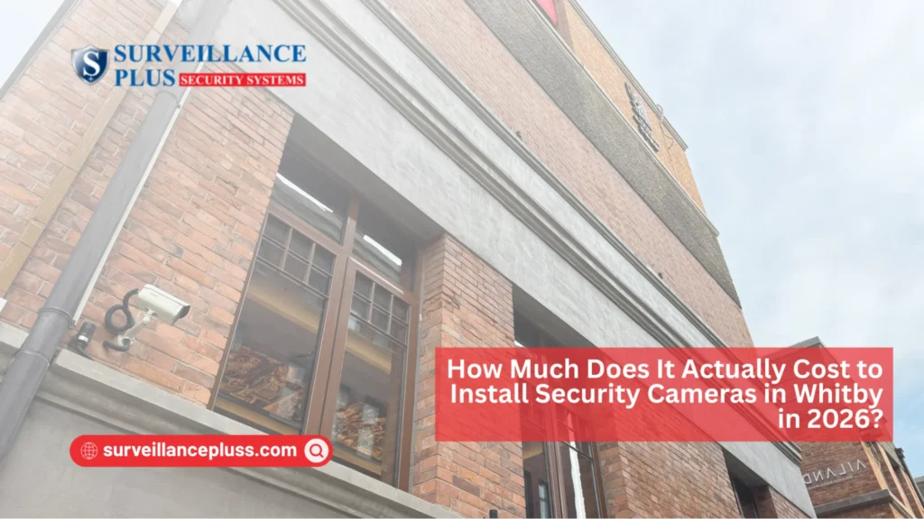 CCTV installation cost in Whitby for home and business security camera systems in 2026