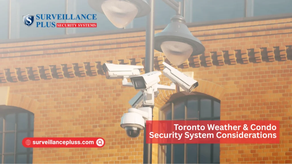 Condo alarm system installation in Toronto designed to withstand changing weather conditions