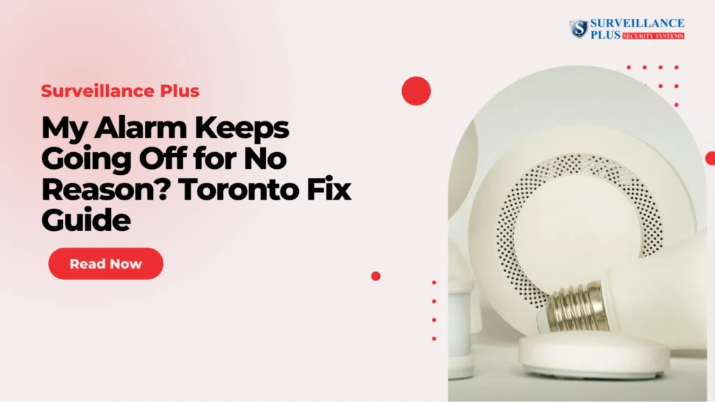 Home alarm system repeatedly going off unexpectedly inside a residential property in Toronto