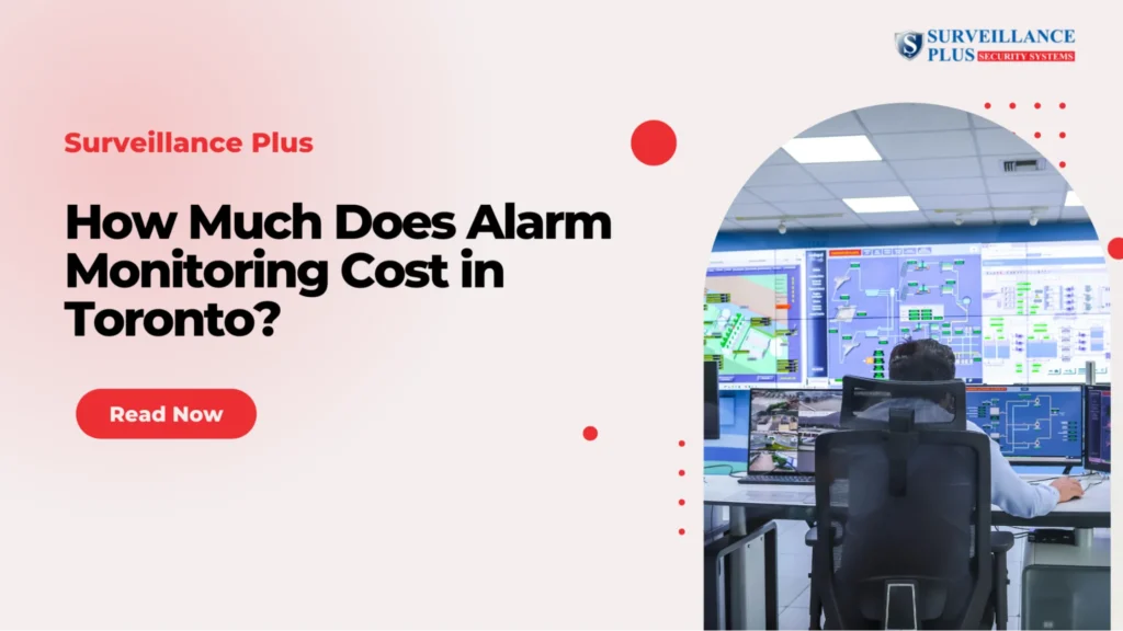 Toronto homeowner reviewing home alarm system monitoring costs with a security professional