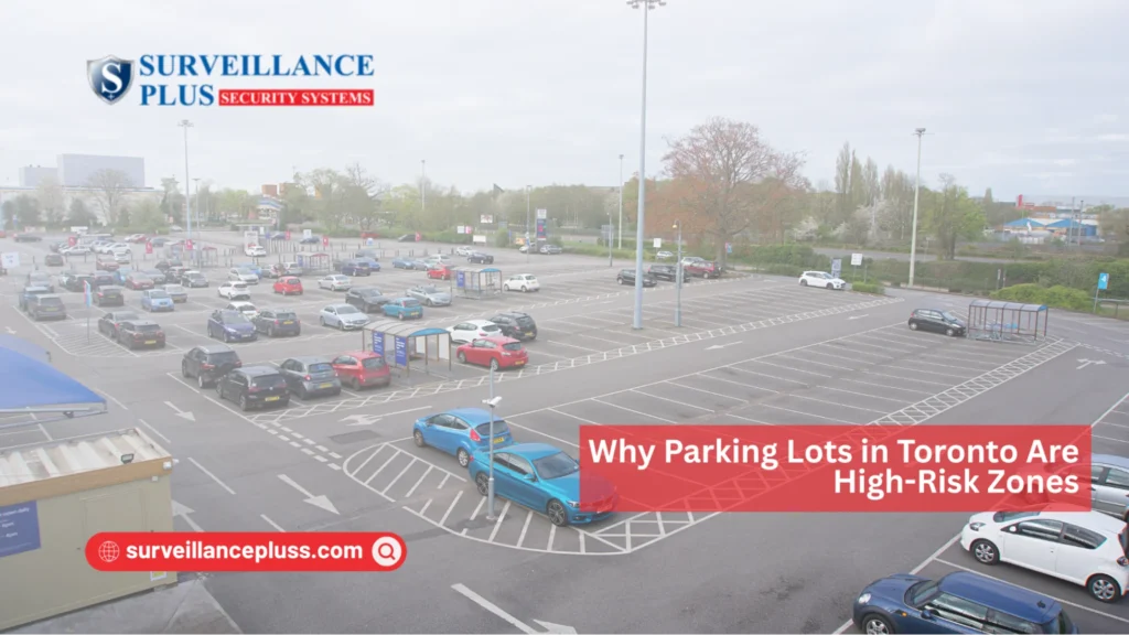 Parking lot security cameras in Toronto highlighting high-risk zones and safety concerns