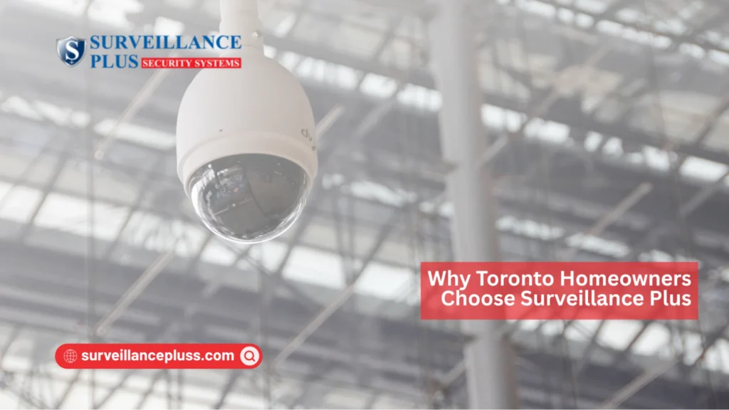 Professional security monitoring service protecting a Toronto home with live surveillance technology