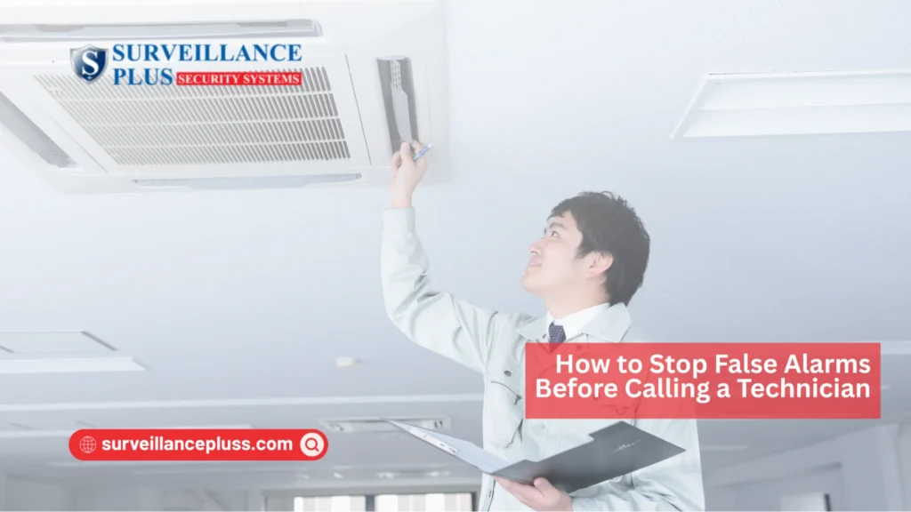 Homeowner troubleshooting security alarm false alarms before calling a technician in the GTA