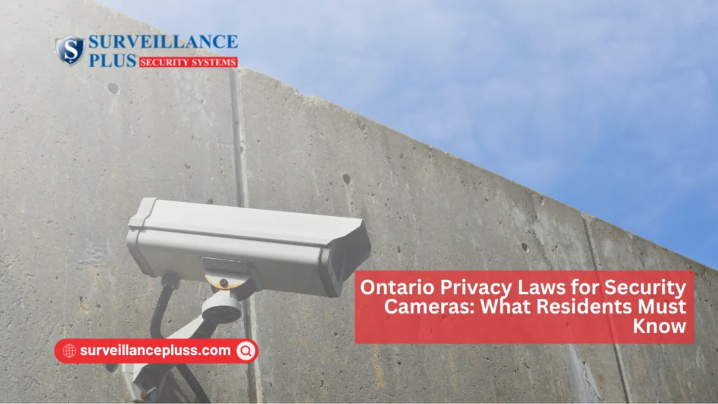 Ontario privacy laws for surveillance system installation in Oshawa residents must know